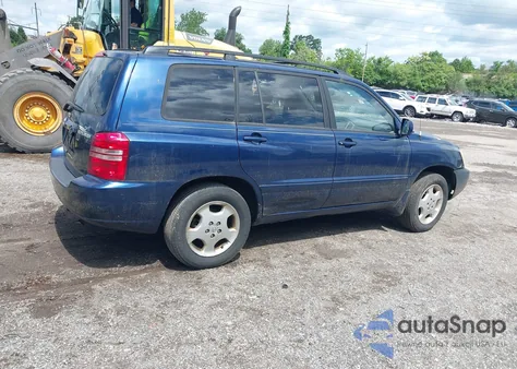 2003 Toyota Highlander Limited V6/V6 z USA, uszkodzony, nr VIN JTEGF21A030081596